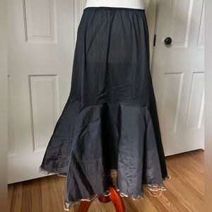 Antique Black Crinoline